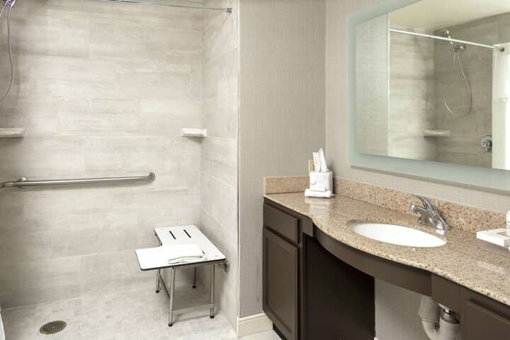 Bathroom shower